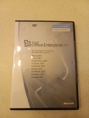 Microsoft Office Enterprise 2007 with Key NICE