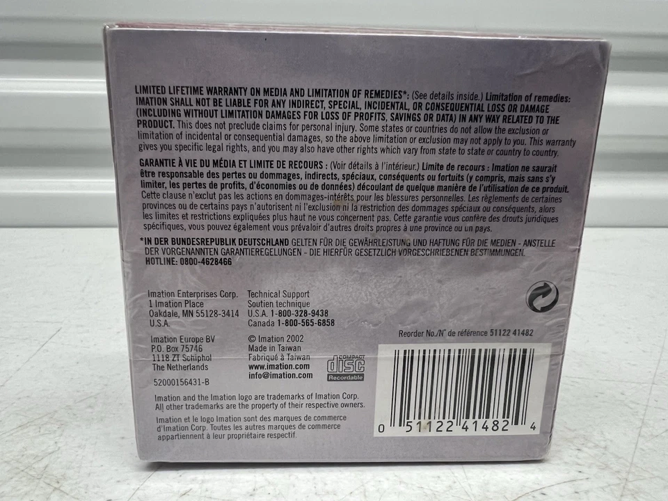 Imation 5 Neon Mini CD-R 202MB/23MIN 8cm/80MM For Cameras Computer - Image 3 of 4