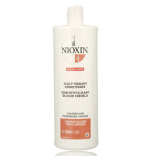 Nioxin System 4 Scalp Therapy Conditioner 33.8 oz New