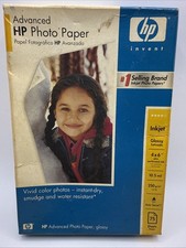 HP Advanced Photo Paper Glossy 4x6 100 Sheets Inkjet Q8867A