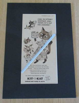 Bausatz-E-Kat Werbung mattiert mit Trägerplatte rahmenfertig im A4 Rahmen