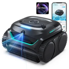 WYBOT C2 Vision Cordless Pool Cleaner Robot for Inground Pools with AI Camera