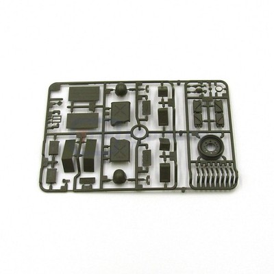 Tamiya 56013 M4 Sherman 105mm Haubitze, 0225093/10225093 Y Teile (Kanisterdosen)