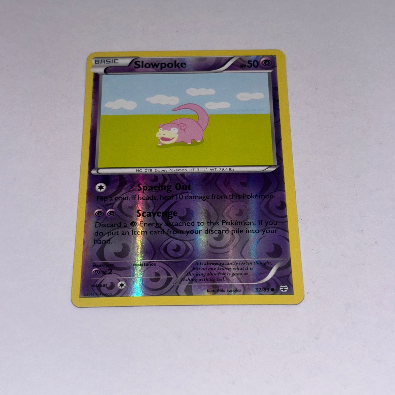 SLOWPOKE - 32 - 83 - C - GENERATIONS - POKEMON - - REVERSE HOLO - NM/M