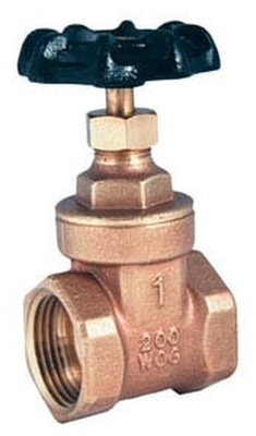 Legend Valve 104-468NL Gate Valve 2'' Lead-Free 200 PSI CWP FPT x FPT