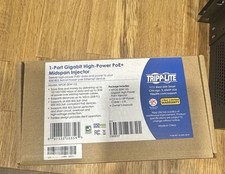 Gigabit PoE Injector High Power Over Ethernet 60W 4-Pair 1000Mbps 802.3af/at