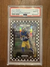 2023 Prizm Puka Nacua #357 Black & White Checker Prizm Rookie RC SSP PSA 10 GEM