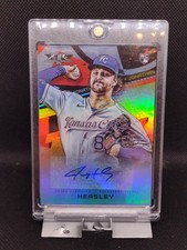 Jonathan Heasley 2022 Topps Fire Auto RC #FA-JH
