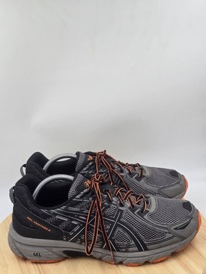 Asics Mens Gel Venture 6 T7G1Q Gray Trail Running  Athletic Shoes Sz 11