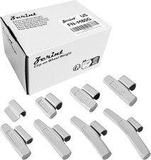 Wheel Weight Kit ;Grey 80 pcs/kit: 5g, 10g, 15g, 20g 15pcs Each, 30g, 40g, 50g,