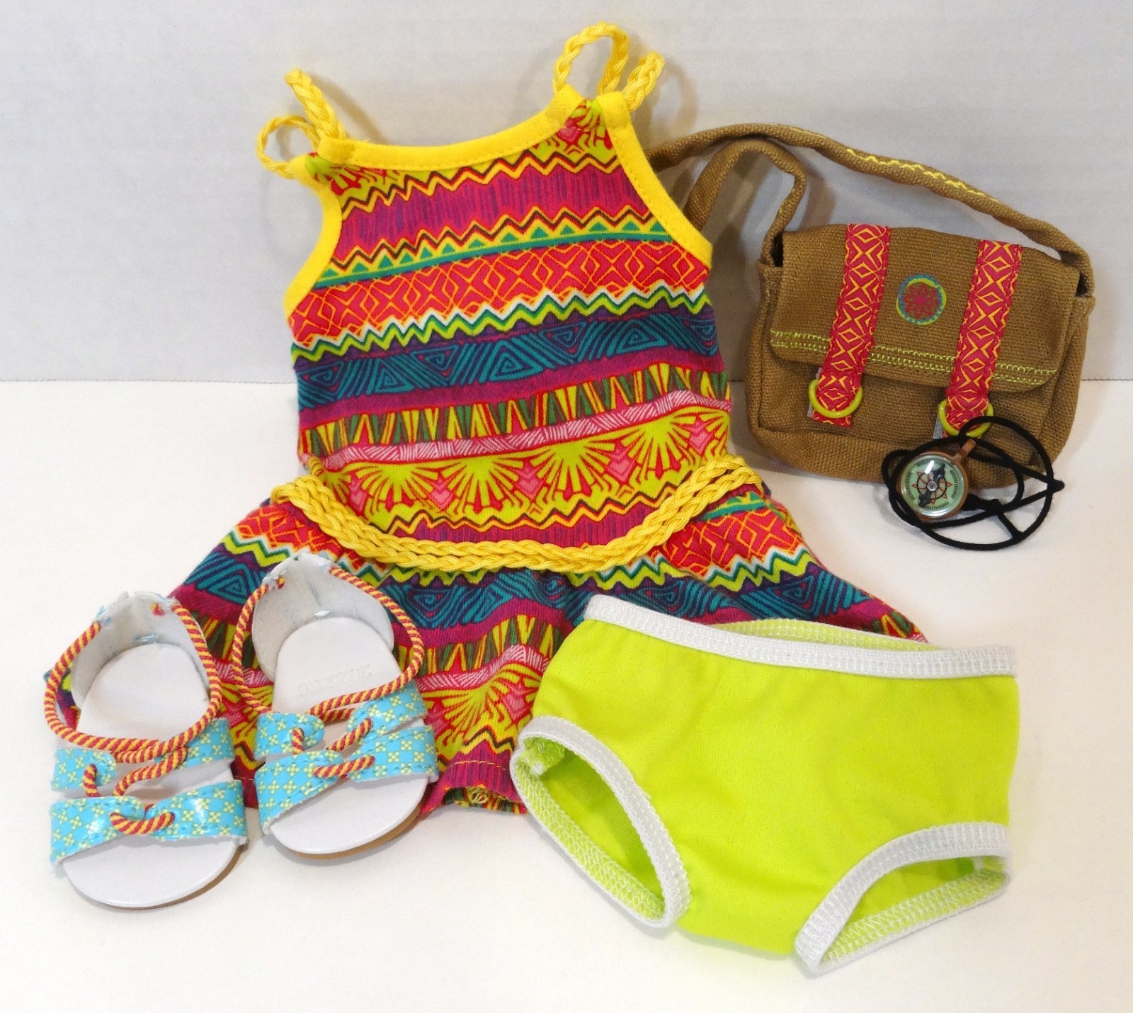 American Girl GOTY 2016 LEA's MEET Outfit for DOLLS, DISPLAYED ONLY, COMPL, RET!