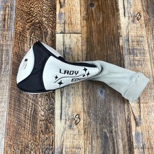 Tour Edge Lady Edge 3 Fairway White and Black Golf Headcover