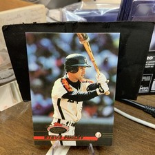 STEVE FINLEY HOUSTON ASTROS 1993 TOPPS STADIUM CLUB BASEBALL CARD #556