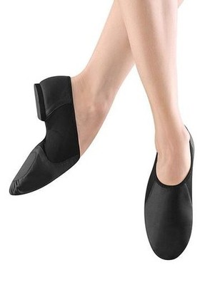 Bloch Z39100* Womens Black Leather Neo Flex Split Sole Dance Shoes Size 9