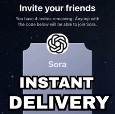 Sora 2 Open Ai Invite Code - 24/7 ONE MINUTE DELIVERY QUICKEST GUARANTEED CODES