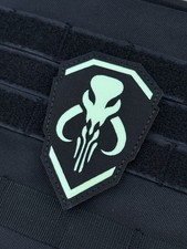 Mandalorian Star Wars Mythosaur GLOW IR Infrared Reflective Tactical Patch