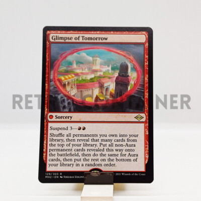 MTG Magic MH2 MODERN HORIZONS 2 - 1x EN NM 129 Glimpse of Tomorrow