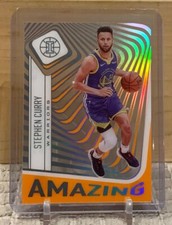 2020-21 Panini Illusions Amazing Orange #13 Stephen Curry Parallel Warriors!!!