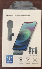 YASHINE Professional Wireless Microphone for iPhoneiPad Wireless Lavalier Microp