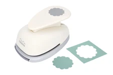 Bira Craft 1.75 inch Scalloped Circle Shape Lever Action Craft Punch for Paper 