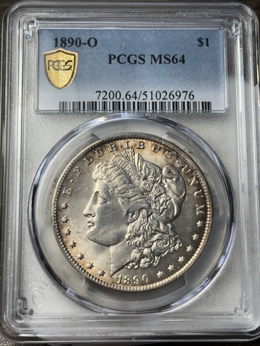 1890-O $1 PCGS MS-64 Morgan Silver Dollar