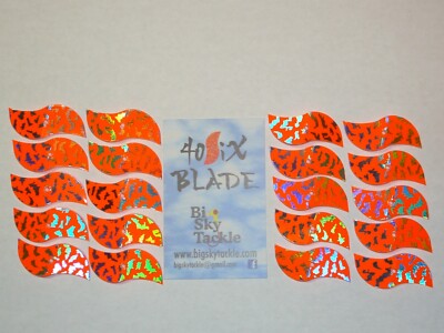 406 SPINNER BLADES CATCH FISH AND MAKE YOU SMILE, GREAT FOR CRAWLER HARNESSES 