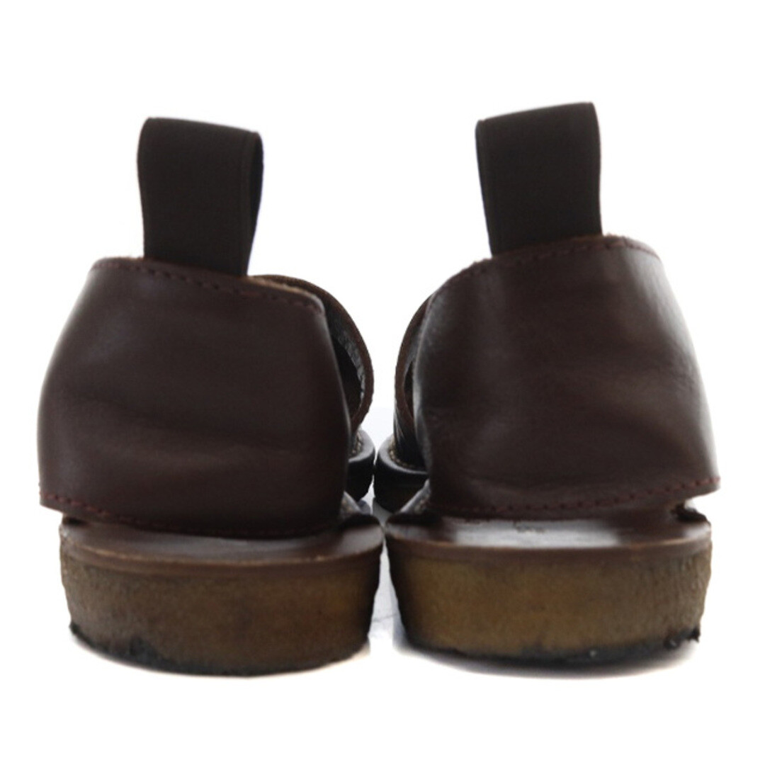 Secchiari Michele for HEELANDTOE Leather Sandals 35 22.5cm (8.86 in) Brown Used Secchiari Michele for HEELANDTOE Leather Sandals 35 22.5cm (8.86 in) Brown Used