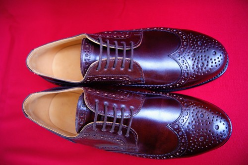 Ludwig Reiter Pferdeleder Shell Cordovan UK 9 (EU 43) BUDAPESTER Braun 1.198 NEU - Bild 4 von 12