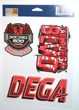 2025 Jack Links 500 Decal 3-Pack Talladega NASCAR