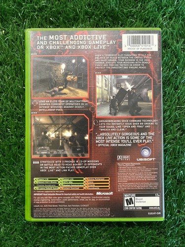 Tom Clancy's Rainbow Six 3 (Microsoft Xbox, 2003) - Picture 2 of 4