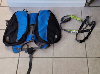 OUTWARD HOUND HIKING DOG PACK TUFF MUTT HANDS FREE LEASH