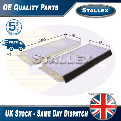 Fits Mazda 2 2007-2015 1.3 1.4 D 1.5 1.6 + Other Models Cabin Filter Stallex #1