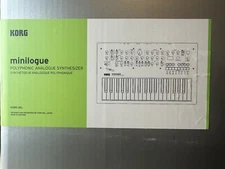 KORG Minilogue - Analog Polyphonic Synthesizer Keyboard (4-Voice) / BRAND NEW