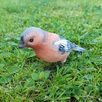 Gartenfigur Buchfink Lebensgroß Vogel Garten Haus Frostsicher Deko Figur