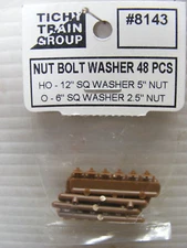 ..Tichy Train Group #8143 Nut, Bolt, Washer Sets (48pcs)