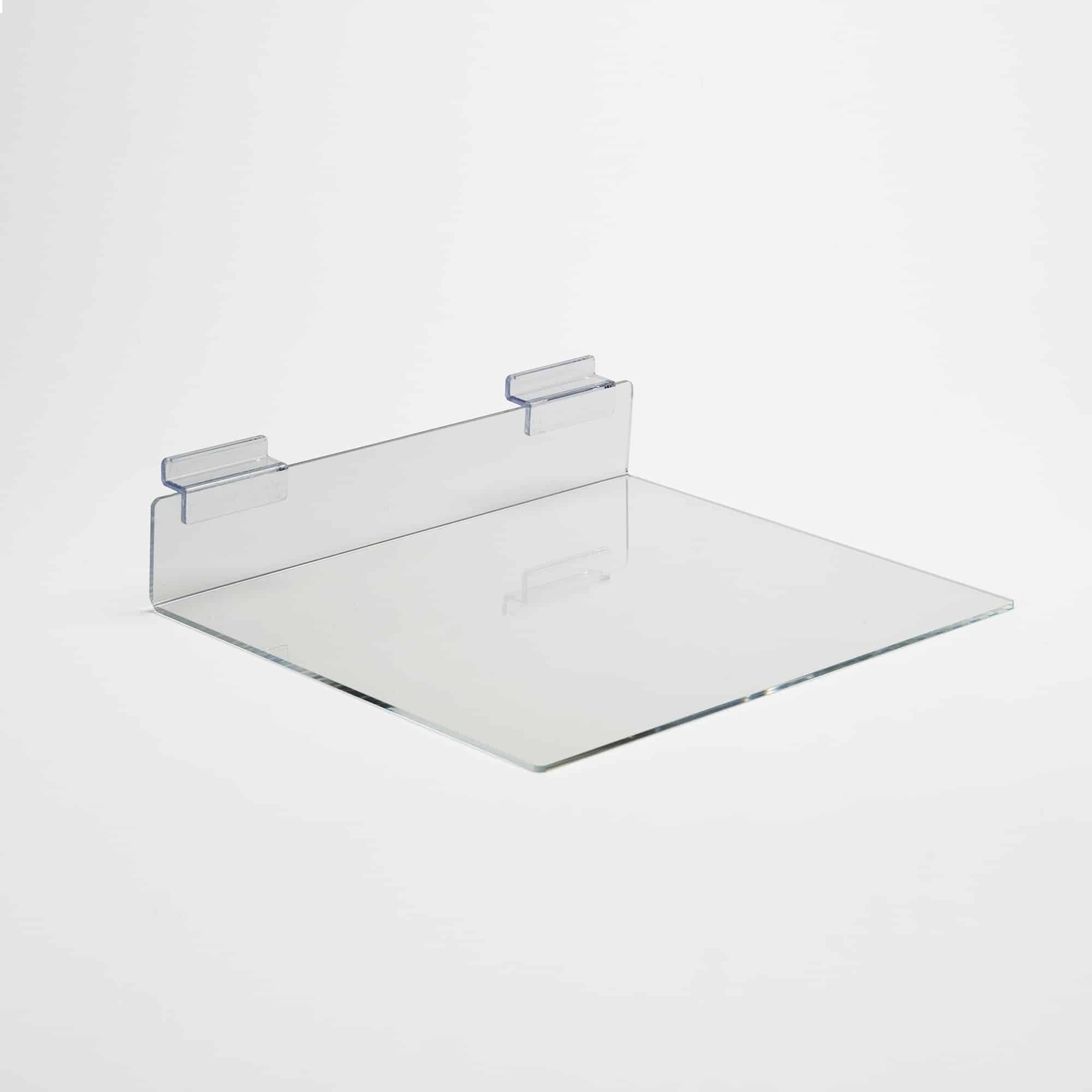 SL1203 - Acrylic Slatwall Shelf - W600m D200mm