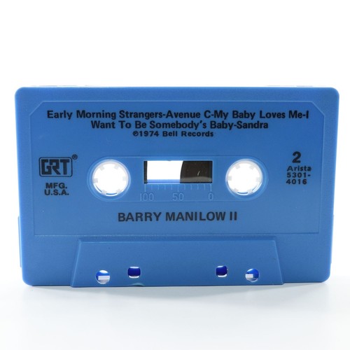 Barry Manilow II 2 (Rare Blue Cassette Tape, 1974 Bell Records) TESTED 5301-4016 - Picture 4 of 7
