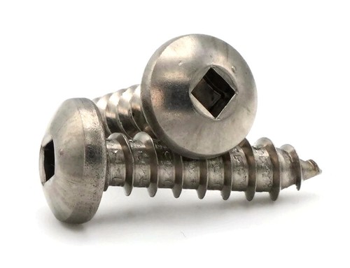 #12 Sheet Metal Screws - 316 Stainless Steel Square Drive Pan Head - Select Size - Picture 3 of 3