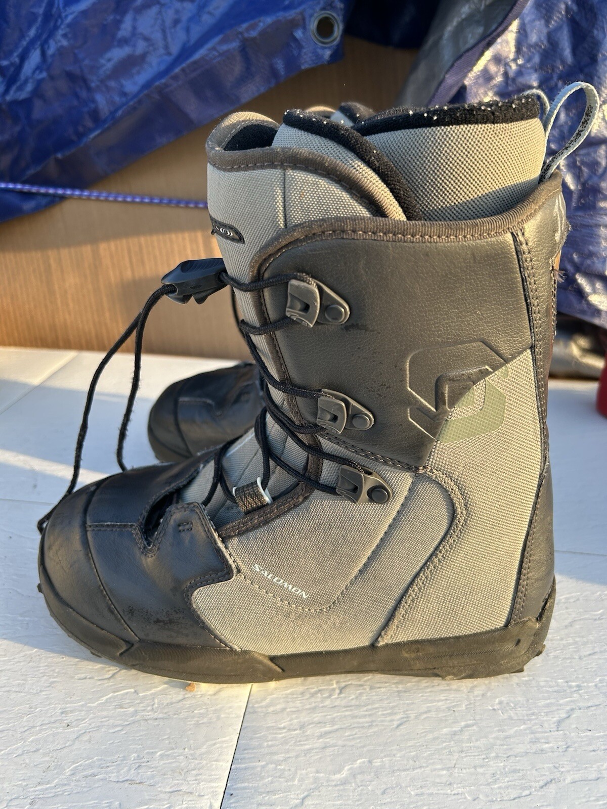 Stivali da snowboard Salomon Kamooks Thermicfit da donna taglia 7 5 (#275)