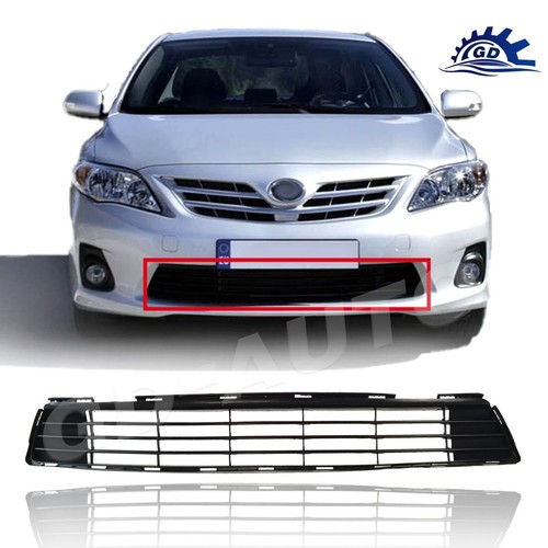 Conjunto de rejilla delantera superior e inferior para Toyota Corolla 2011 2012 2013 - Imagen 2 de 7