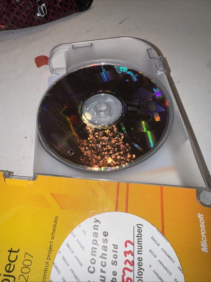 Microsoft Office Project Standard 2007 Genuine Product Key Word. (c) | eBay