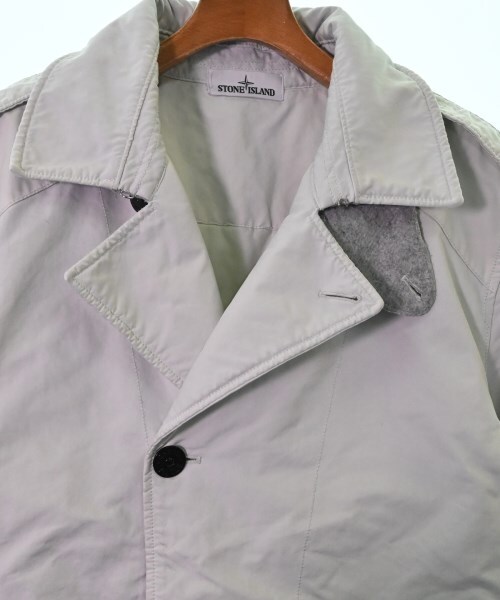 STONE ISLAND Trench Coat LightGray XL 2200322248014 | eBay