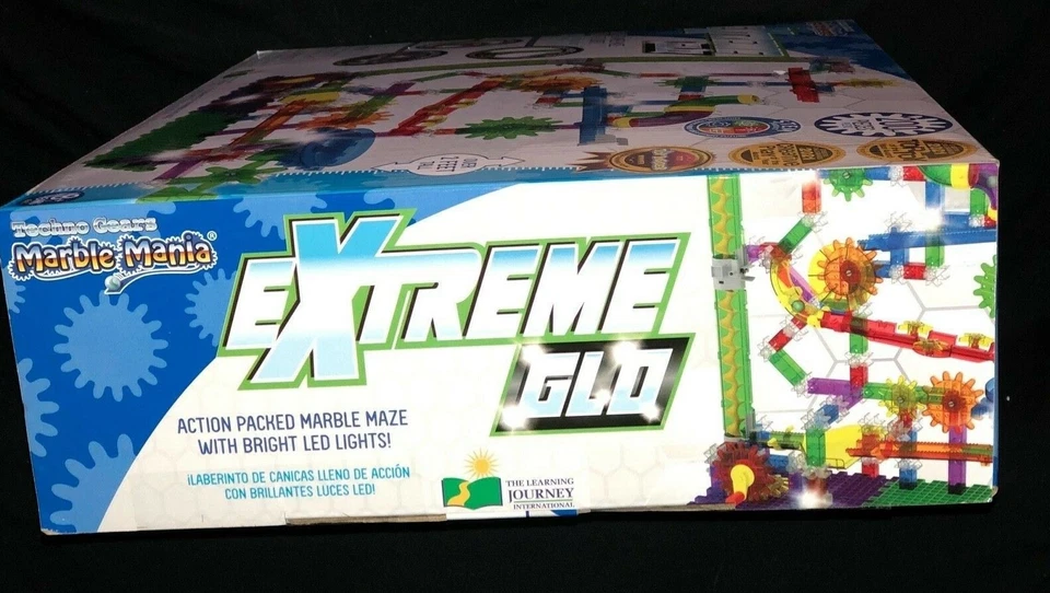 The Learning Journey: Techno Gears Marble Mania - Extreme Glo 200+ pcs - Glow  - Image 3 of 4