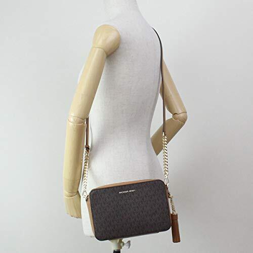 Michael Kors 32F8GF5M2B 200 BROWN Women’s Mini Camera Cross Ginny Medium Crossbody - 32F8GF5M2B – Michael Kors