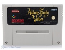 Thumbnail of ebay&reg; auction 306290083571 | Nintendo SNES - Addams Family Values DE/EN Modul sehr guter Zustand