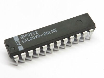 3 Stück GAL20V8-20LNC Generic Array Logic IC, National Semiconductor