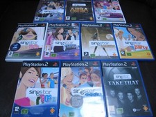 Ps2 - Singstar Series - Multi Listing various titles CHOOSE title add to basket