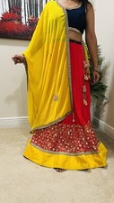 Lehenga chaniya Choli Skirt Top Indian Women girlsBollywood Party wedding ethnic