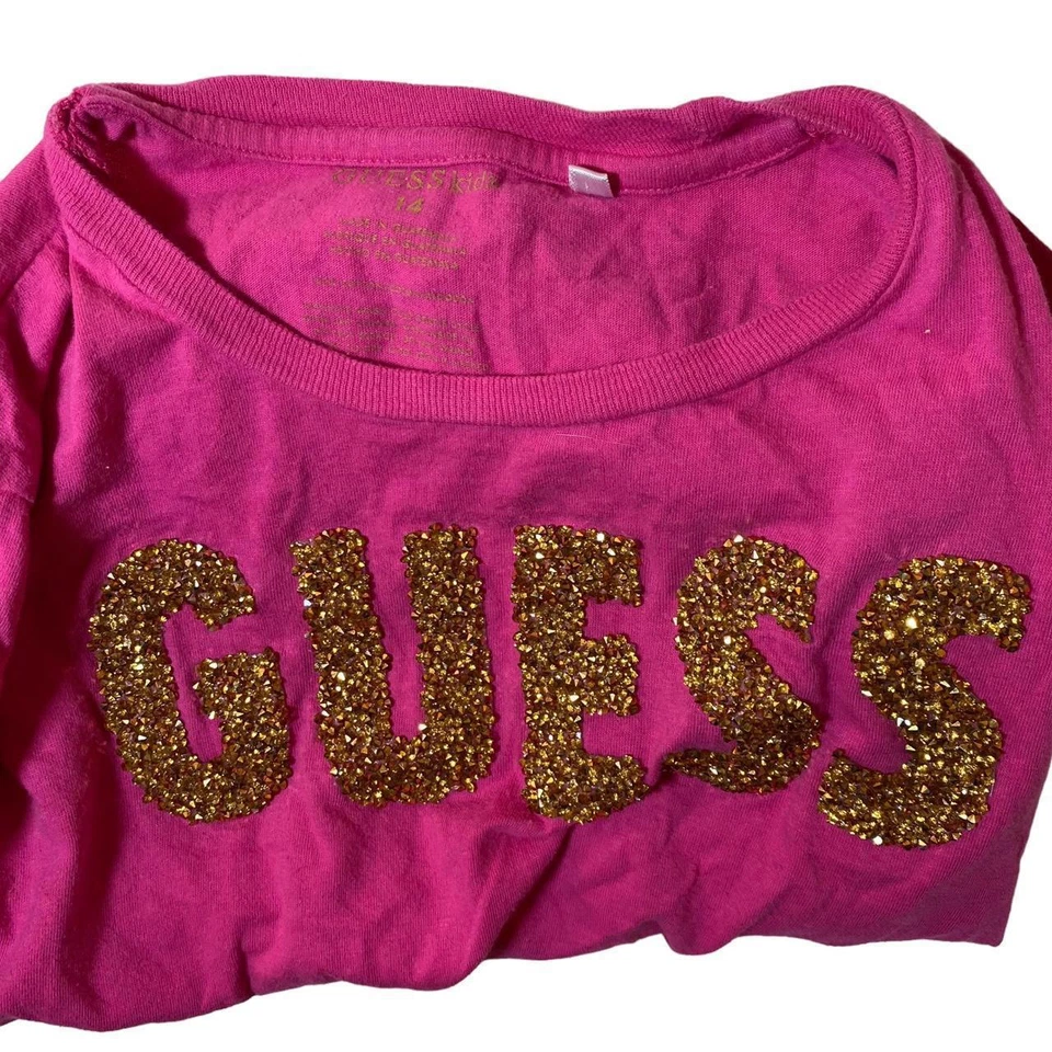 Camiseta con cuentas Guess, 14 para niños Foto 4 de 4