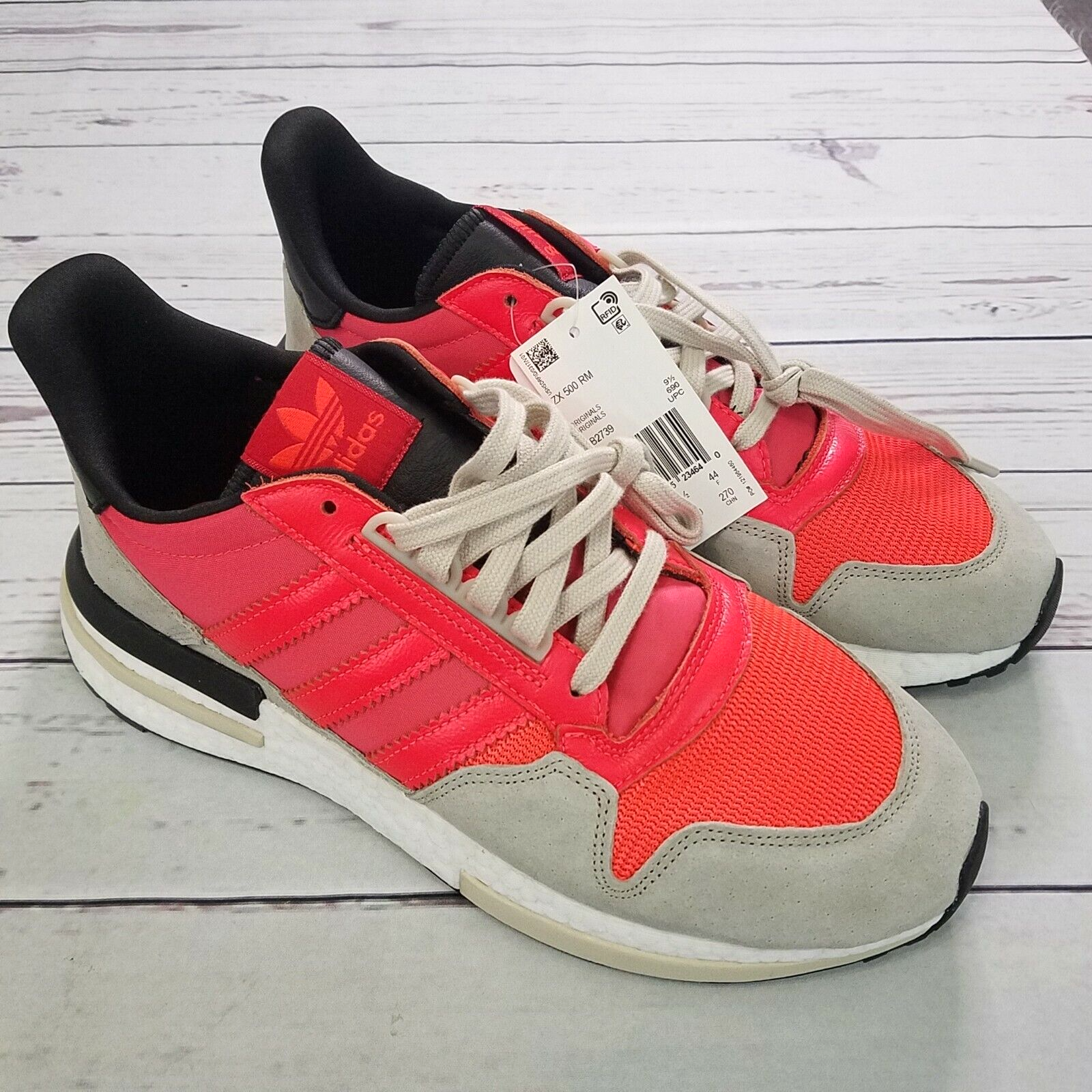 Adidas ZX 500 RM Boost Lifestyle Sz 10 - DB2739 Solar Red |